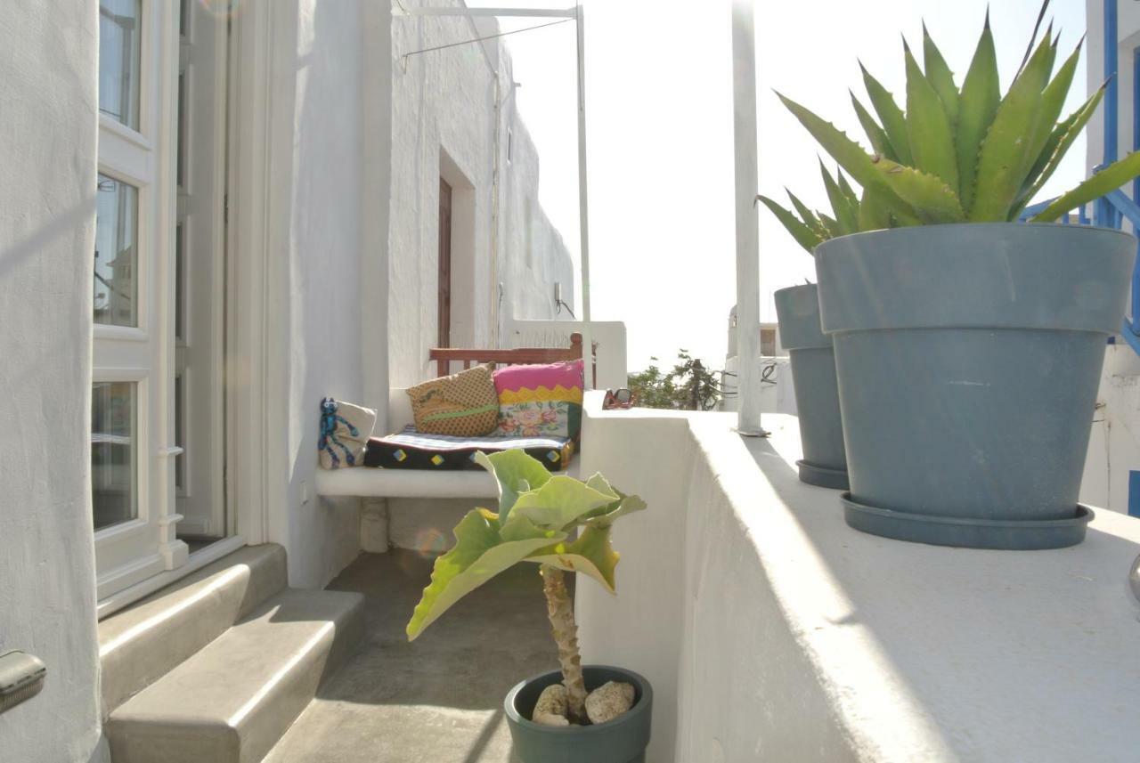 Вилла Eclectic & Artistic House In Mykonos Town Экстерьер фото